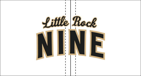 Little Rock Nine L2 Brands Hopback 7-Panel Flat Brim Adjustable Cap