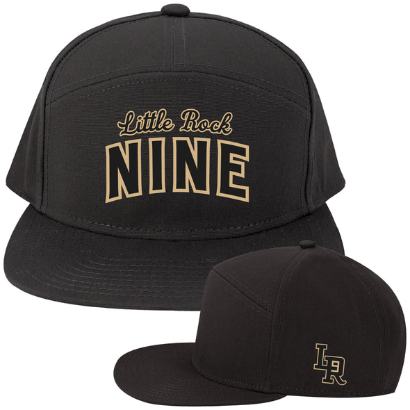 Little Rock Nine L2 Brands Hopback 7-Panel Flat Brim Adjustable Cap