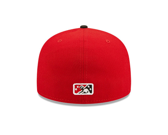 Arkansas Travelers New Era 59FIFTY Diamond Horse Cap