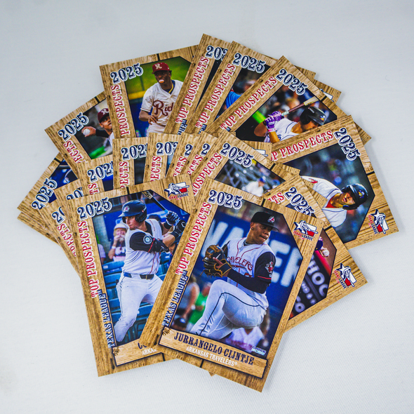 Arkansas Travelers Choice Sportscards Top Prospects Card Set 2025