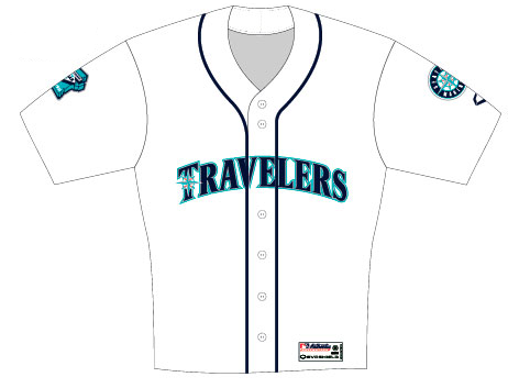 Arkansas Travelers Wilson Youth Mariners Mashup Replica Jersey